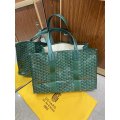 Shoulder Tote Bag Graffiti Bulldog Print Shopping Bag